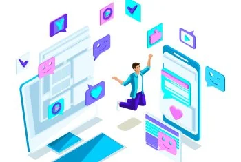 Web Development service illustration from the original Perivana website